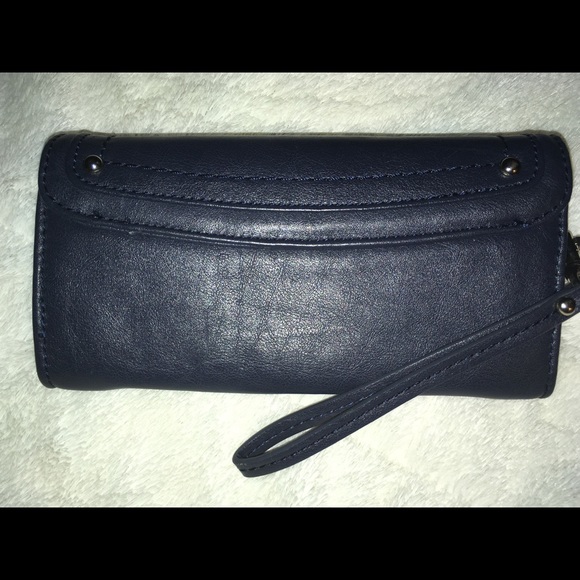 Coach blue wristlet - Picture 2 of 4
